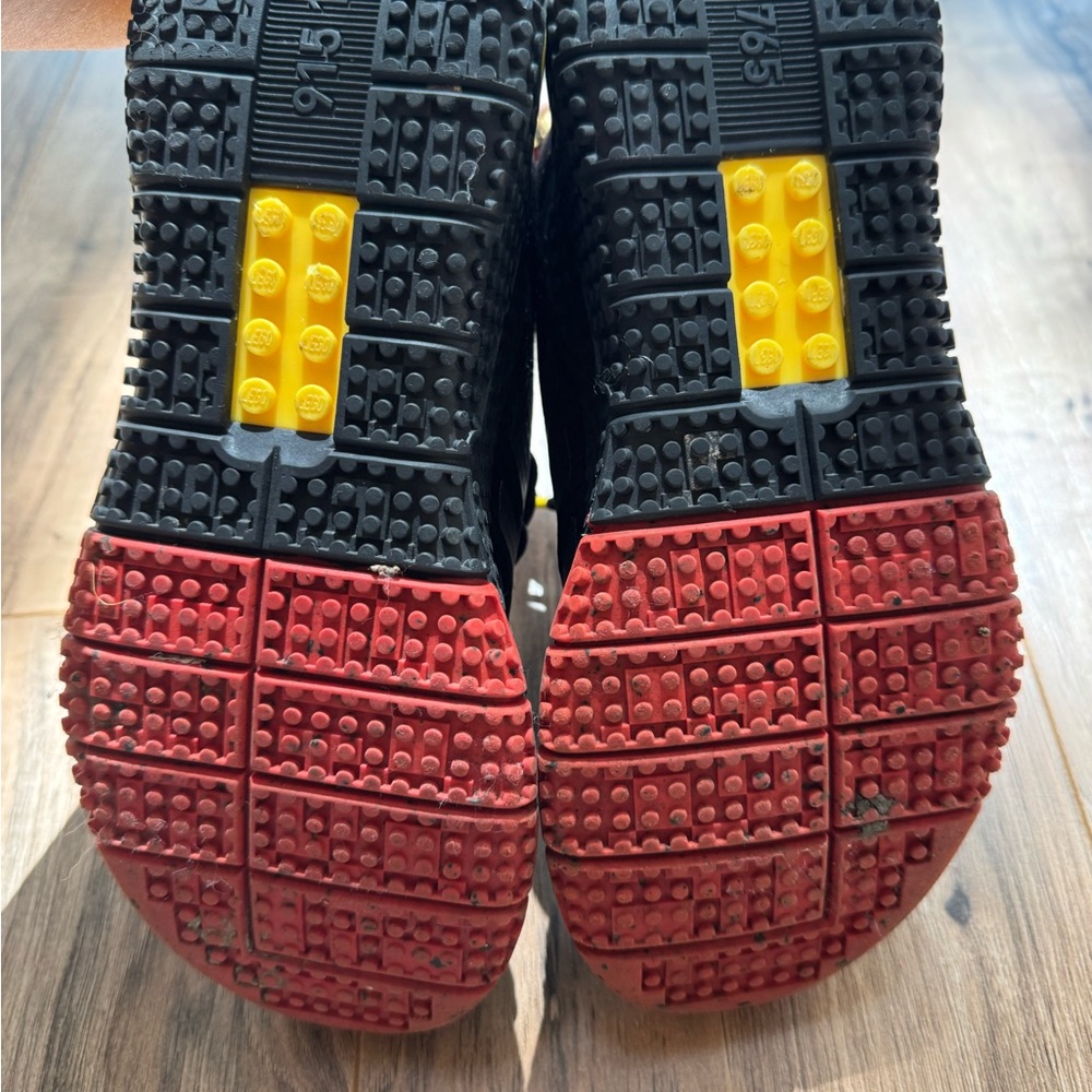 Adidas LEGO Kids Sneakers - Black, Red, and Yellow - Picture 4 of 6
